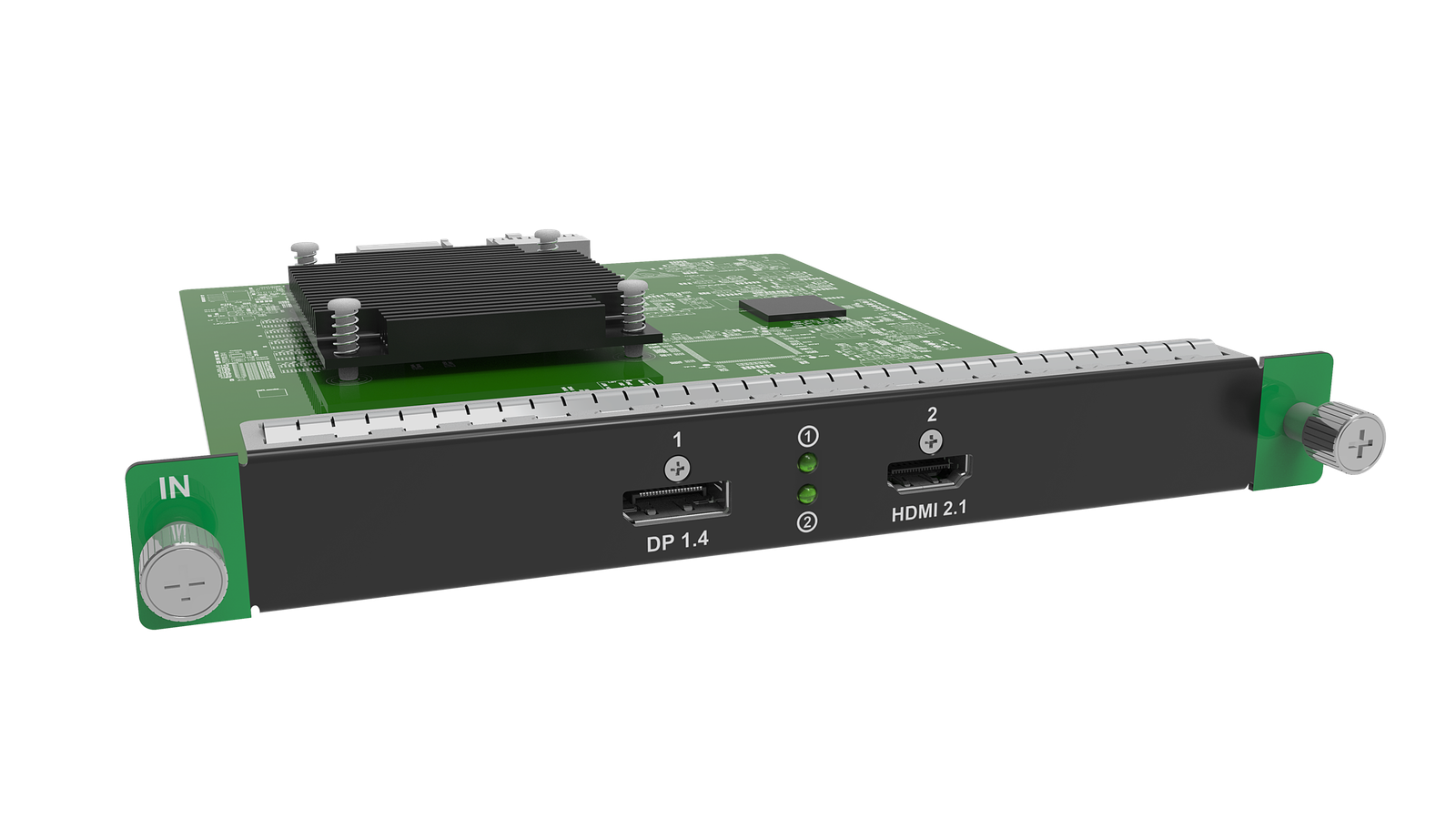 NovaStar MX_1xDP1.4+1xHDMI2.1 (8K@30Hz) Input Card COEX controller — rear I/O view