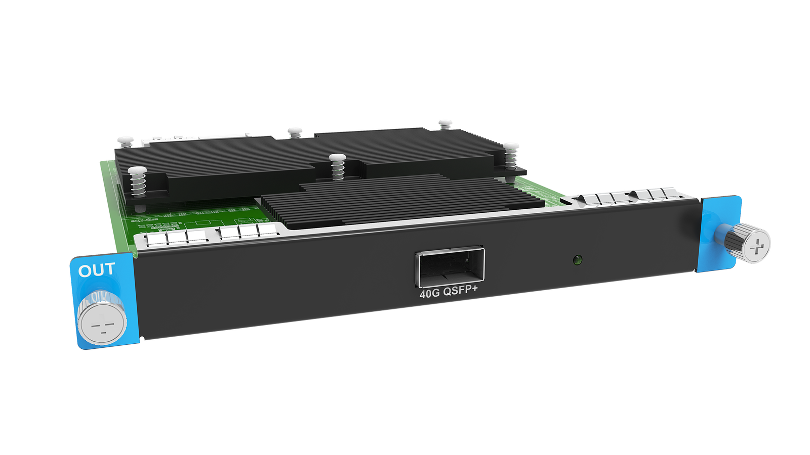 NovaStar MX_1x40G Fiber Output Card-M COEX controller — angle view