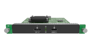 NovaStar MX_1xDP1.4+1xHDMI2.1 (8K@30Hz) Input Card COEX controller — front view