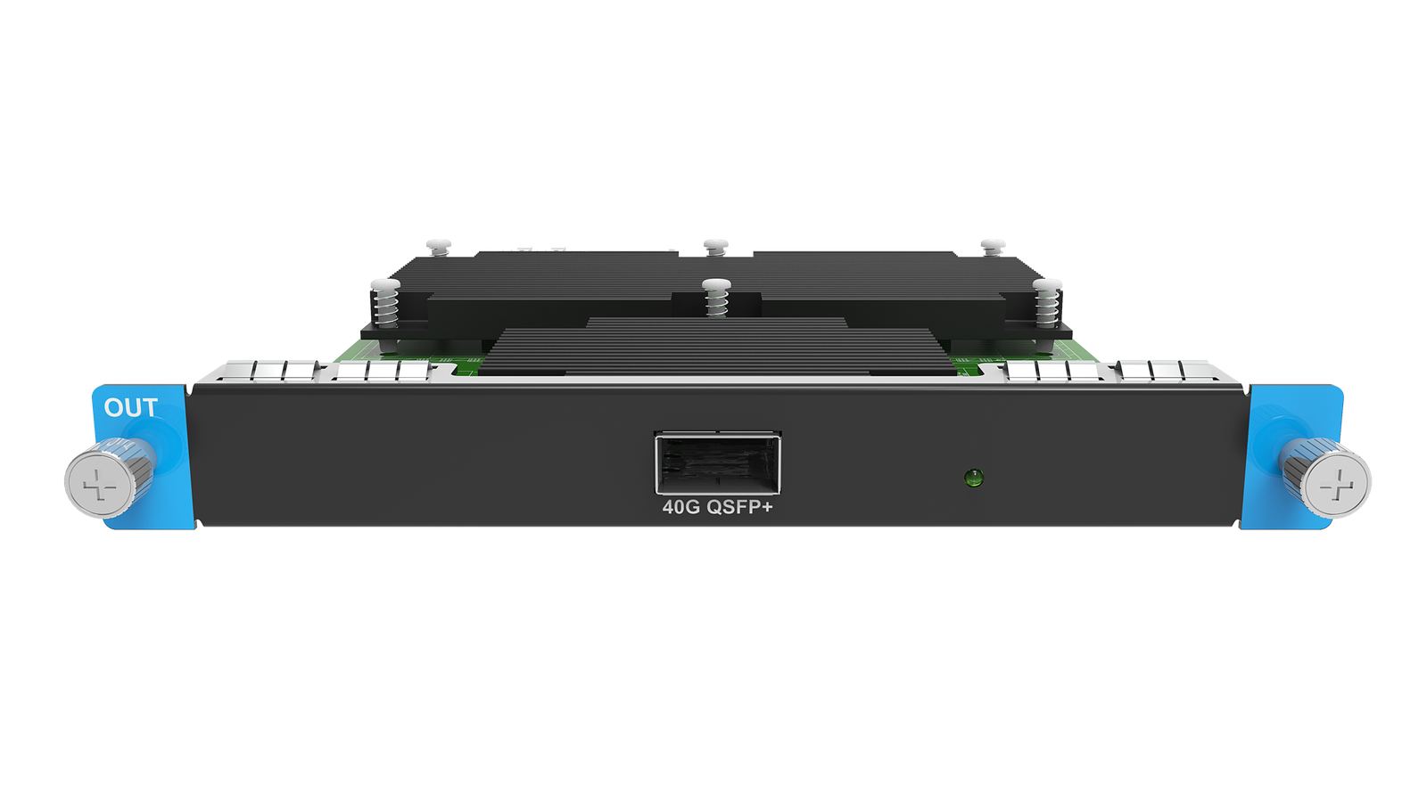 NovaStar MX_1x40G Fiber Output Card-M COEX controller — rear I/O view