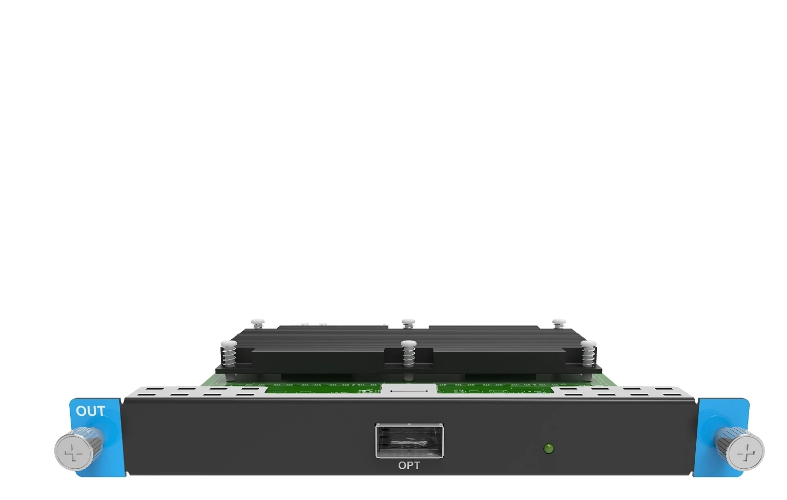 NovaStar MX_1x40G Fiber Output Card-M COEX controller — front view