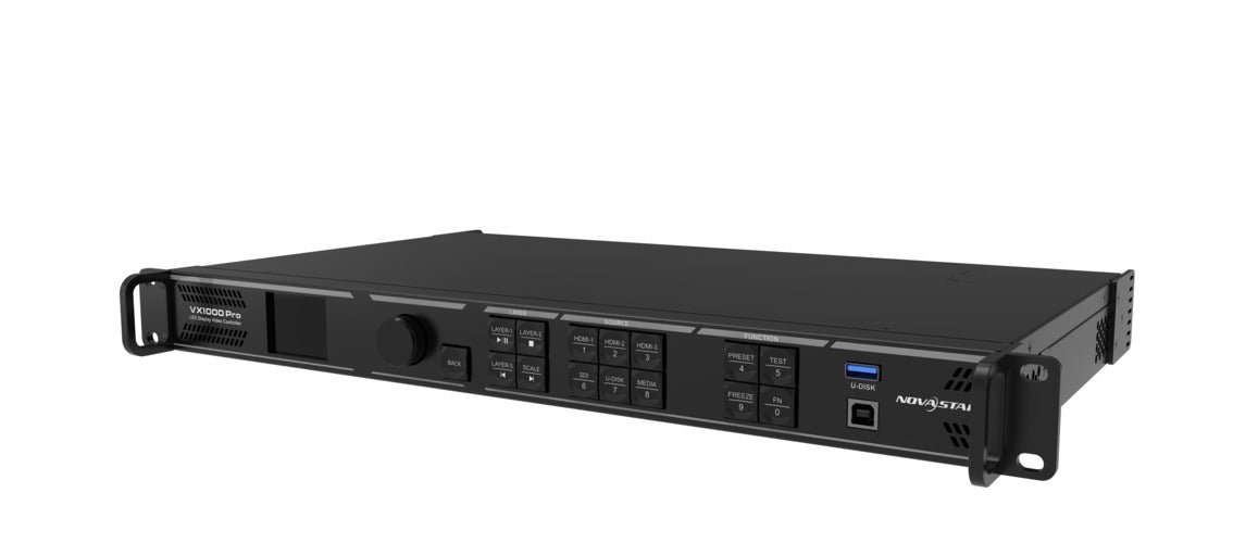 NovaStar VX1000 Pro LED video processor — rear I/O view