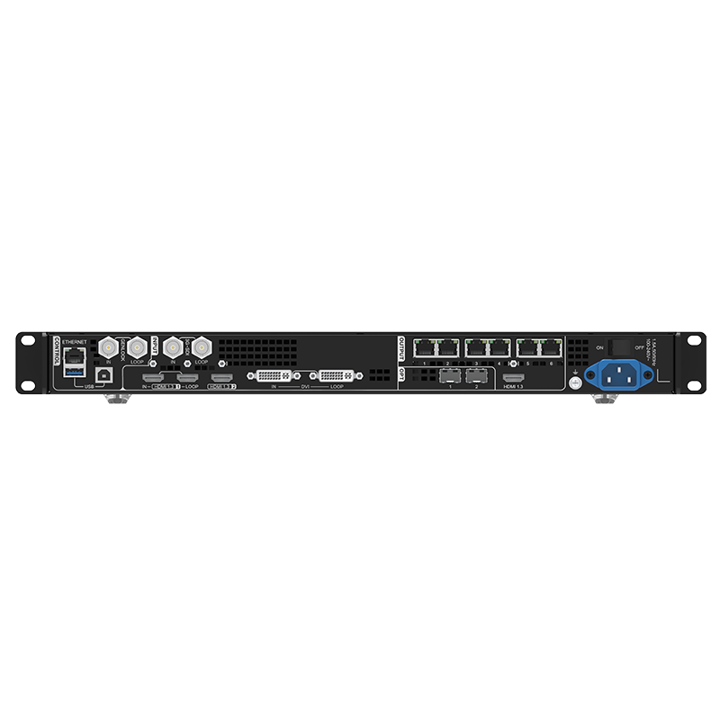 NovaStar VX600 rear I/O view