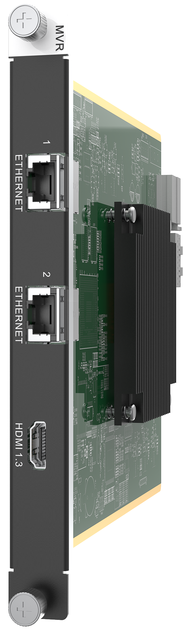 NovaStar H_2xRJ45+1xHDMI1.3 Preview Card angle view