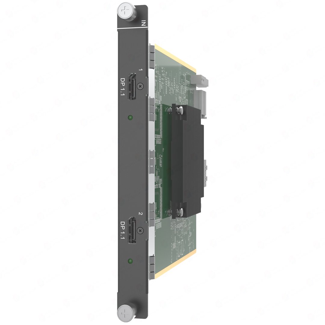 NovaStar H_2x DP1.1 Input Card — angled view of the two DisplayPort 1.1 inputs