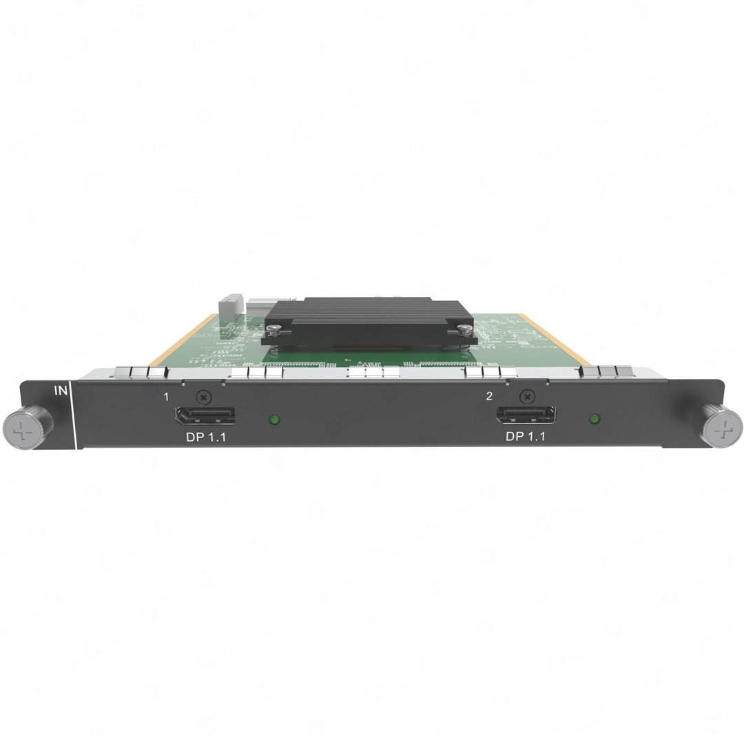NovaStar H_2x DP1.1 Input Card — front view of the two DisplayPort 1.1 input connectors