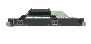 NovaStar H_1xST2110 Input Card — front view of 25G primary and backup optical ports