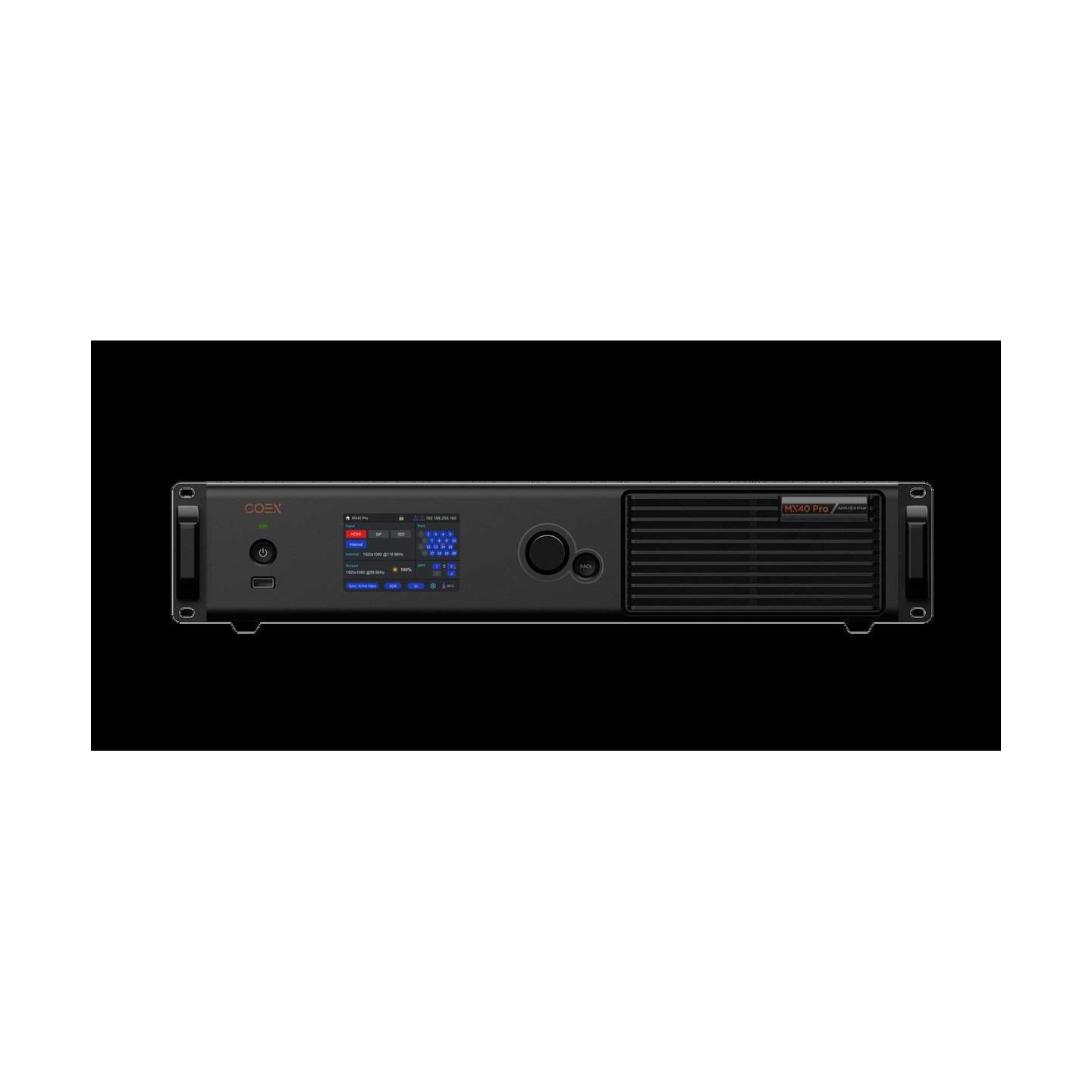 NovaStar MX40 Pro COEX controller — front view