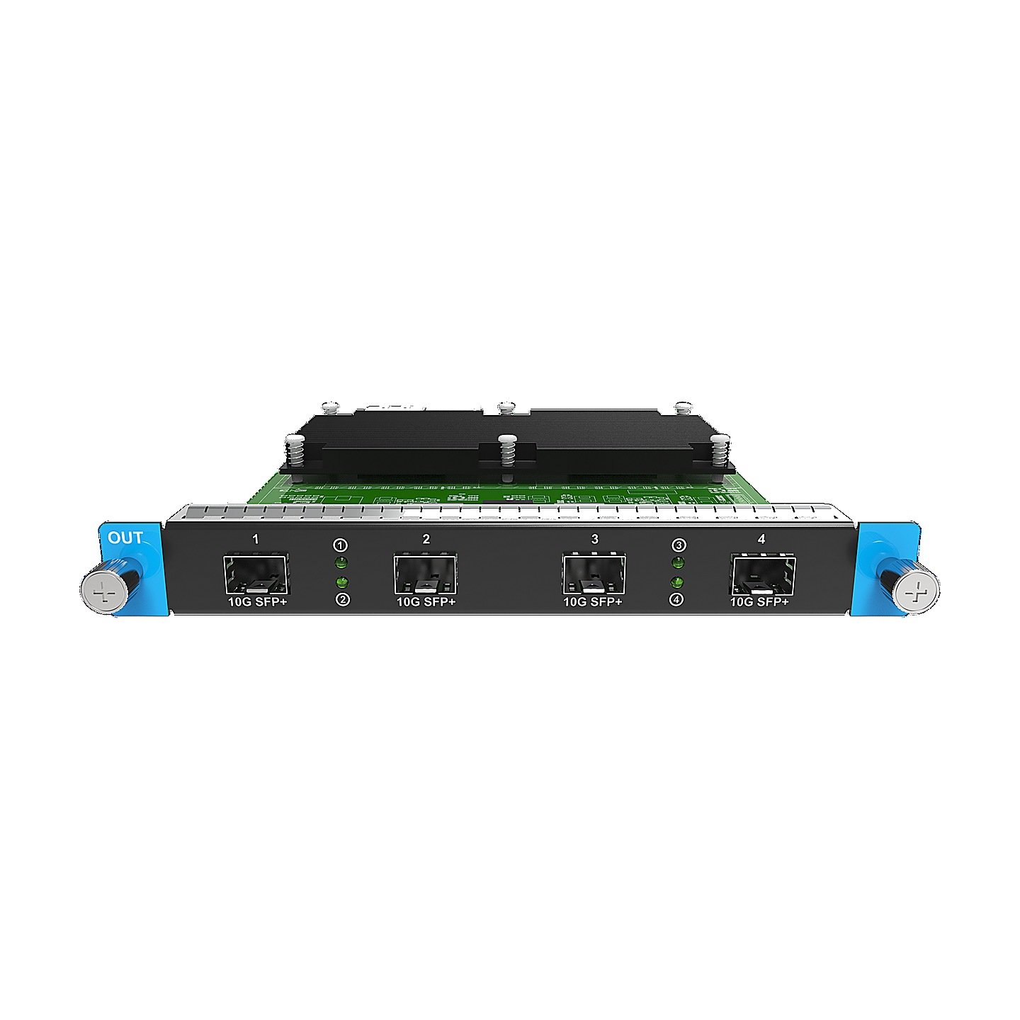 NovaStar MX_4 10G Fiber Output Card-S COEX controller — rear I/O view