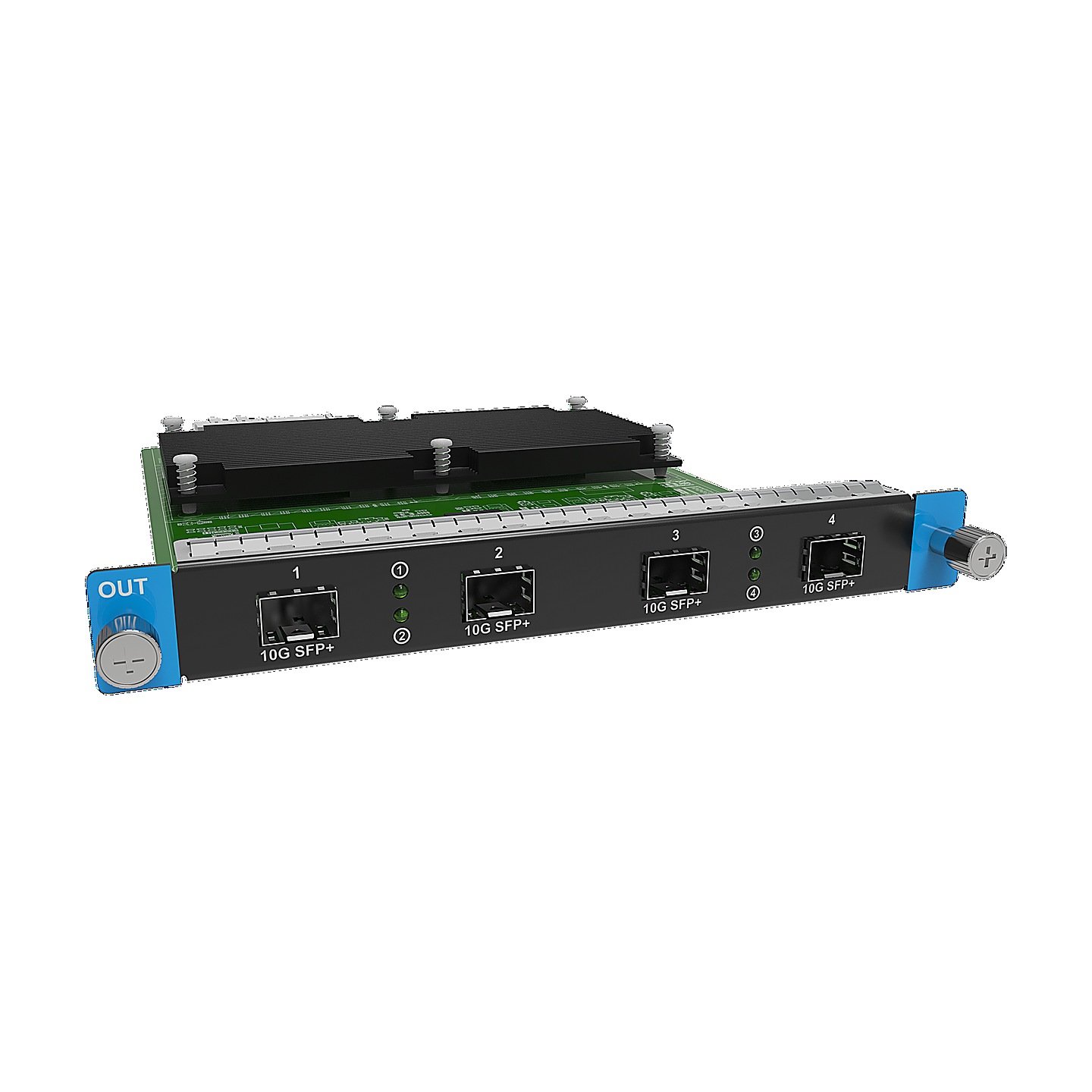 NovaStar MX_4 10G Fiber Output Card-S COEX controller — angle view
