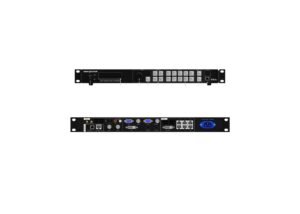 NovaStar VX5S front and rear panel on white background